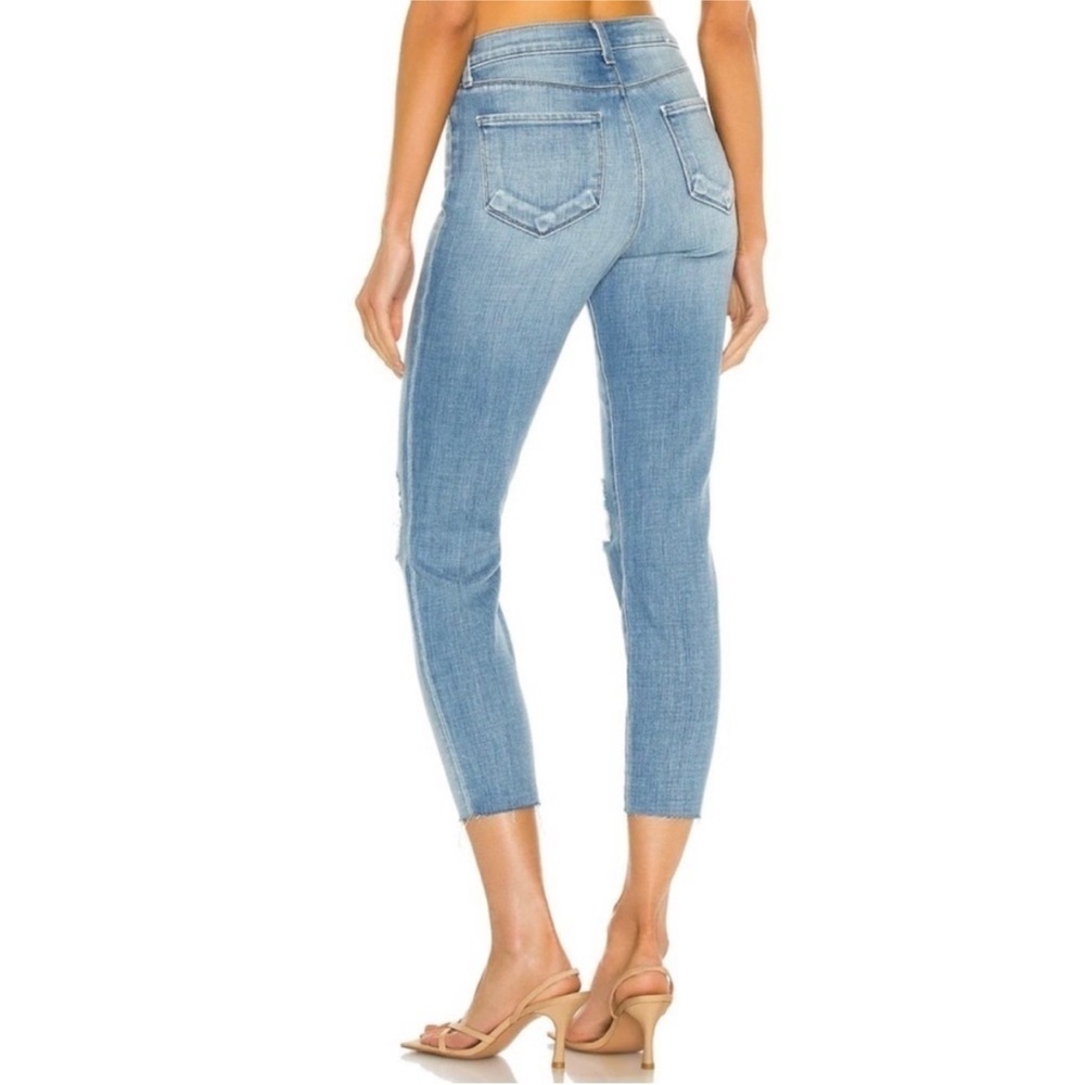 L’Agence El Matador High-Rise Distressed Jean Light Wash Sz 26 - Picture 3 of 6